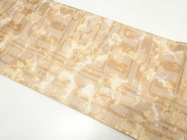 Japanese Kimono / Antique / Fukuro Obi Silk